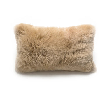 Intiearth Alpaca Pillow: Champagne