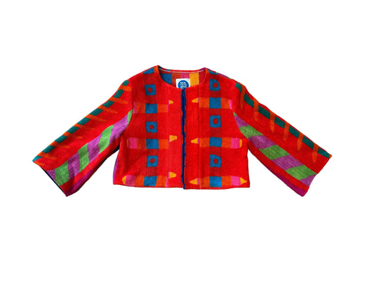 Chica jacket in Rad Red