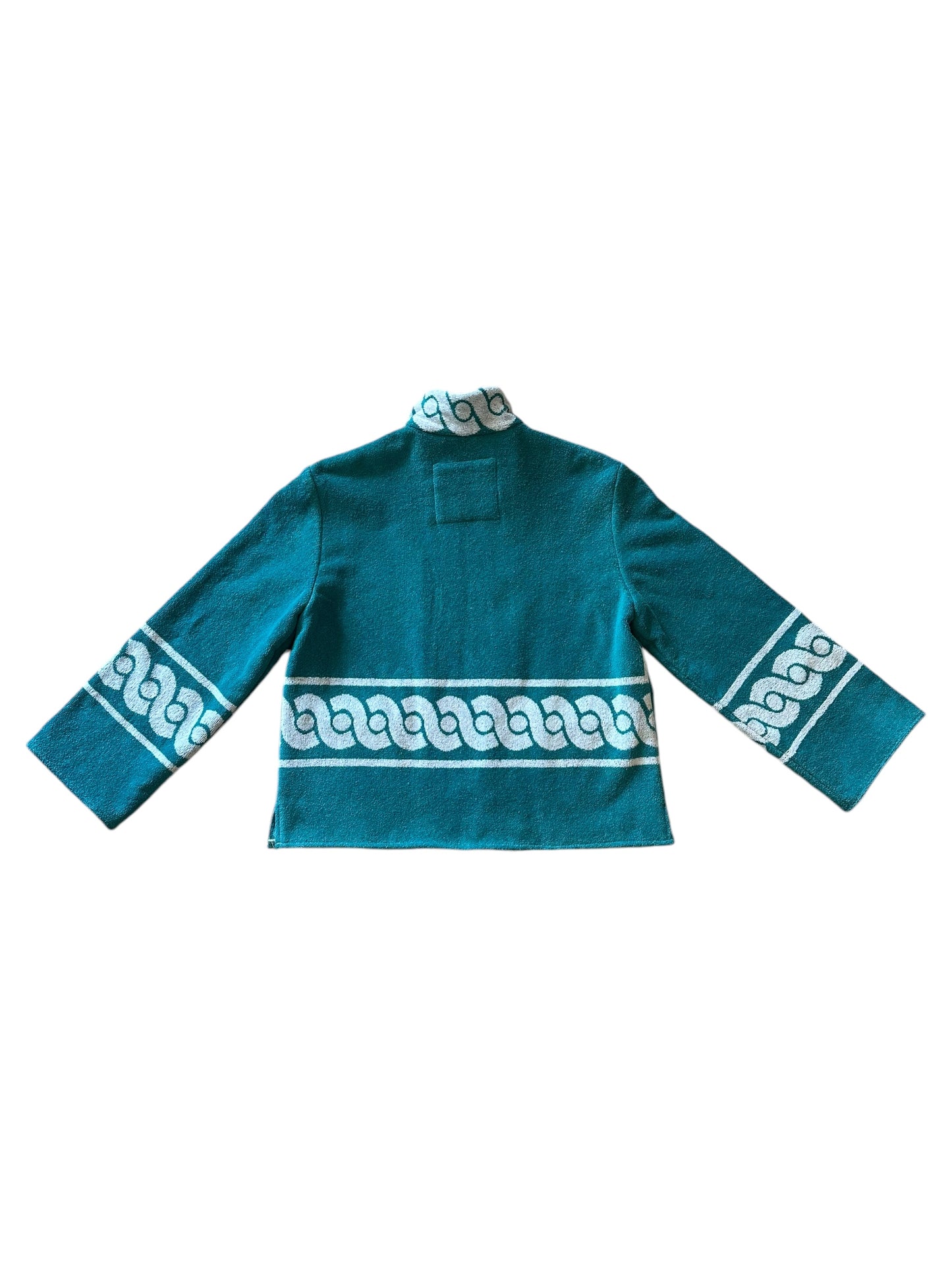 Ragazza jacket in 70’s Real Teal