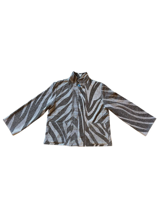 Ragazza Jacket in Zebra Stripes